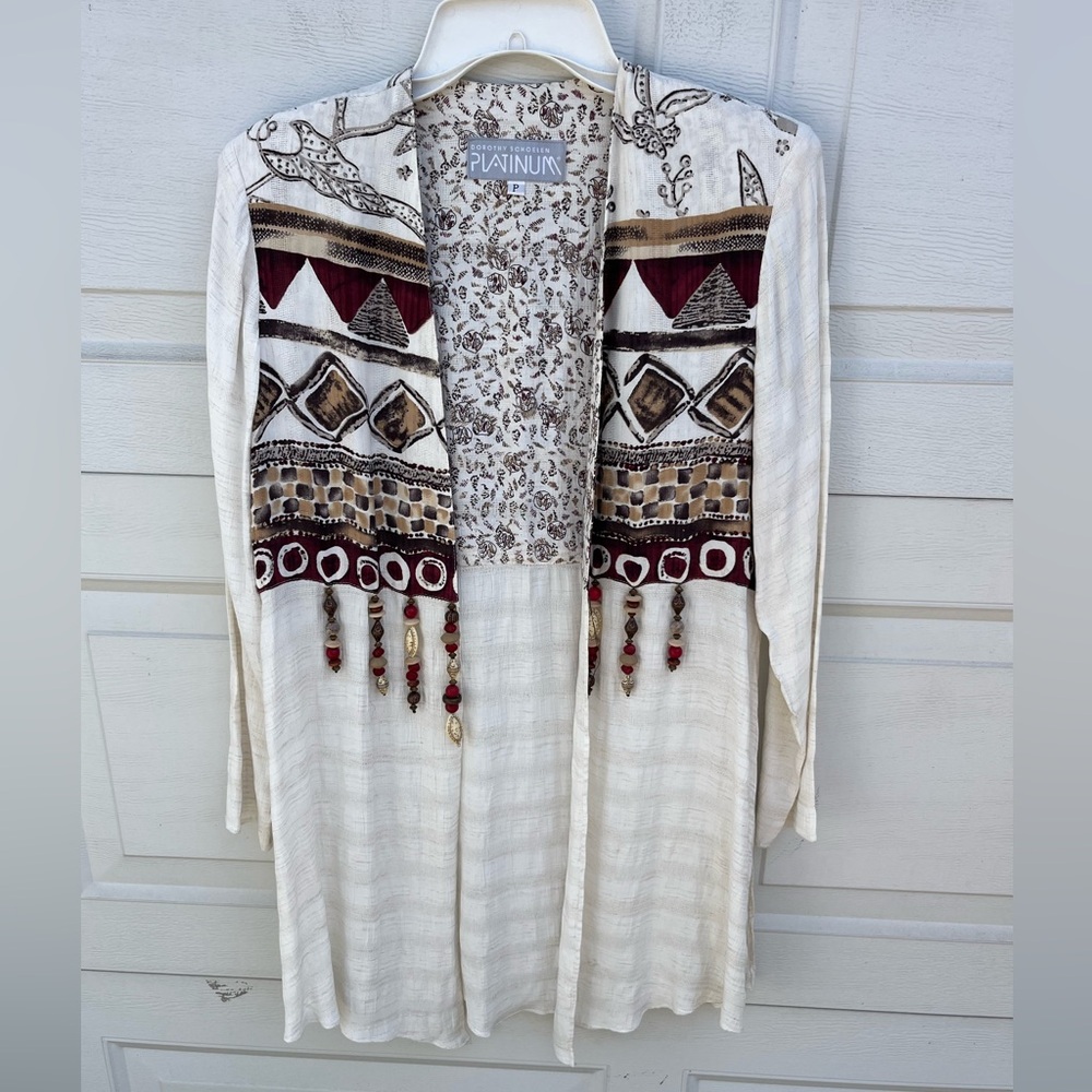 Women's VTG Dorothy schoelen platinm jacket S